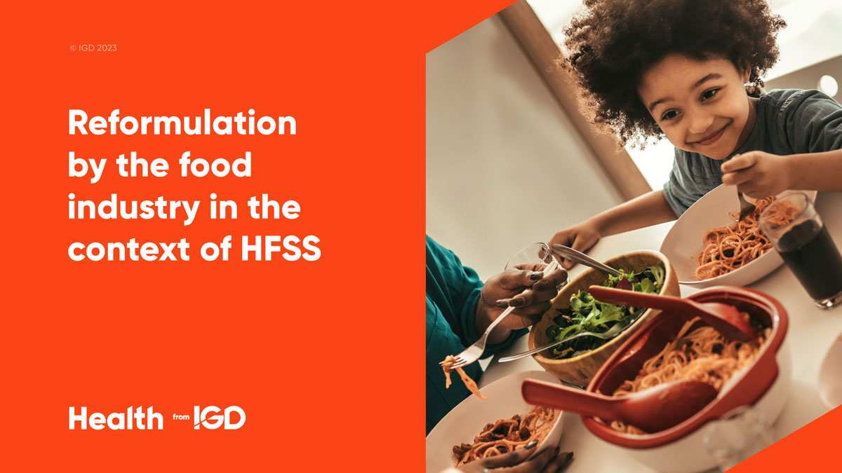 Reformulation by the food industry in the context of HFSS