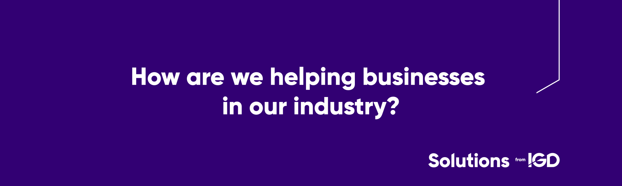 Together we can help you solve major challenges and grow your business